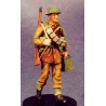 British infantryman walking with rifle