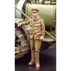 357003 WWI soldier leaning