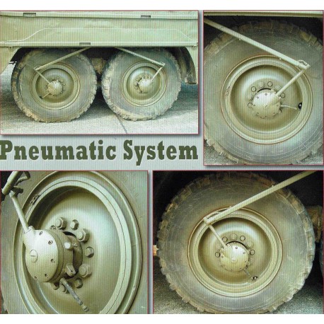 352427 Roues et système de gonflage pour DUKW Italeri
