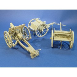 351293 4,5inch Howitzer, Limber and Wagon